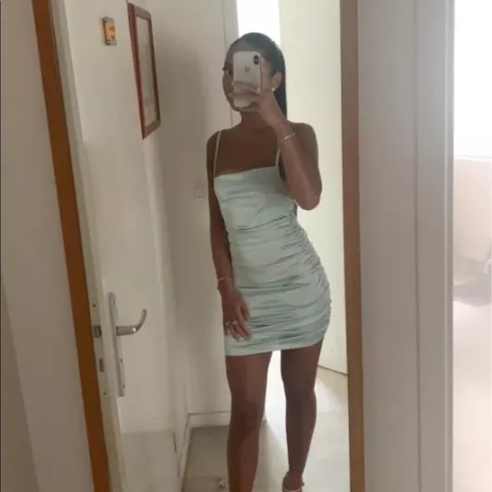 Mint Mini Dress - Picture 5 of 8